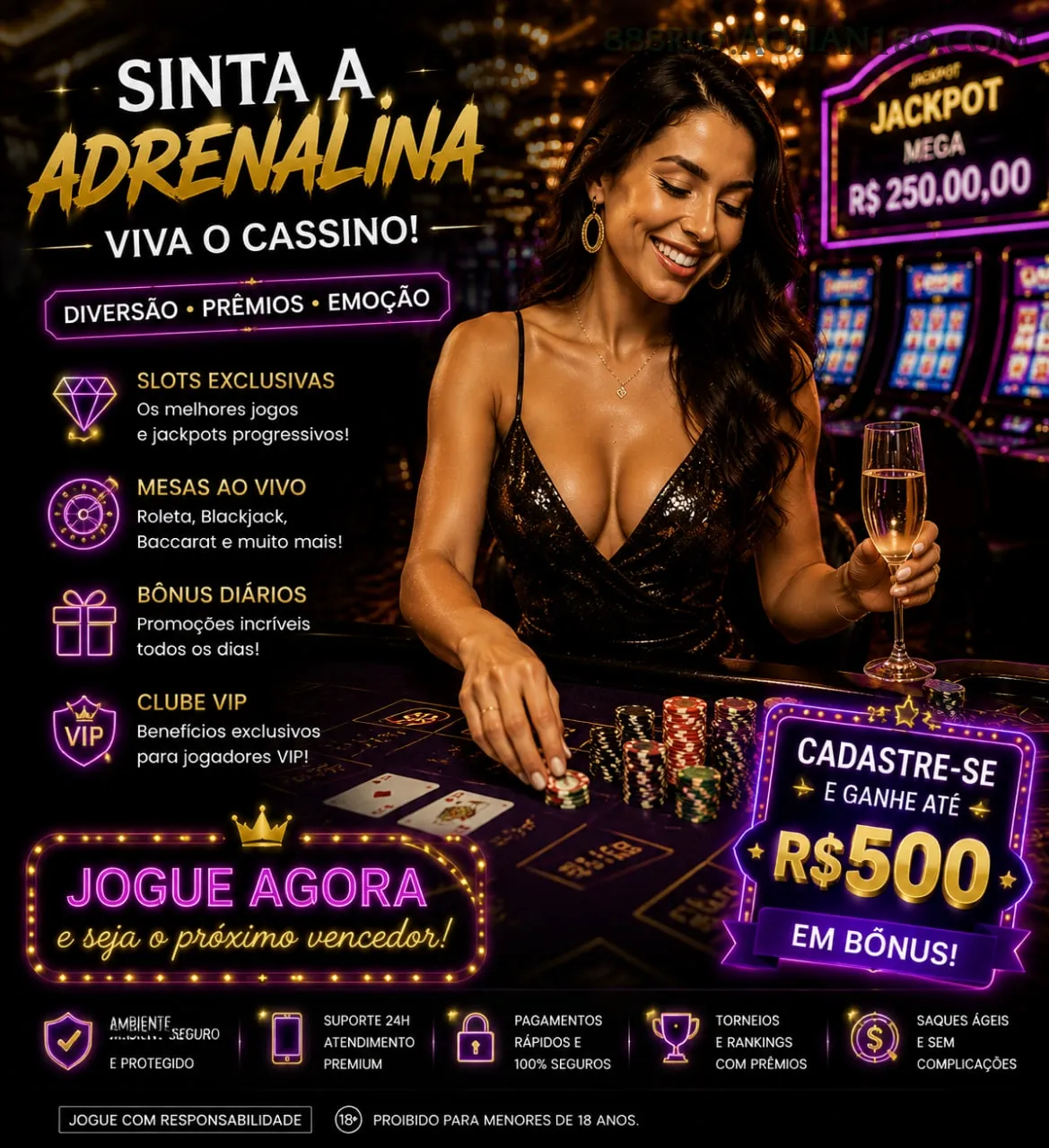 Slots com prêmios 888rio